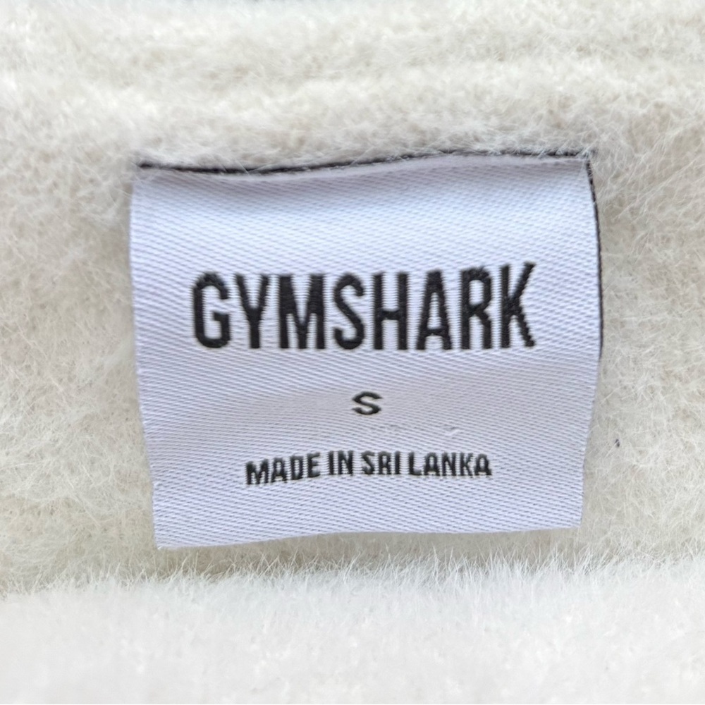 GYMSHARK X WHITNEY SIMMONS fuzzy sports bra top - Picture 3 of 7